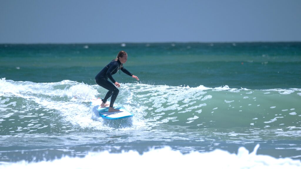 surfing in Namibia